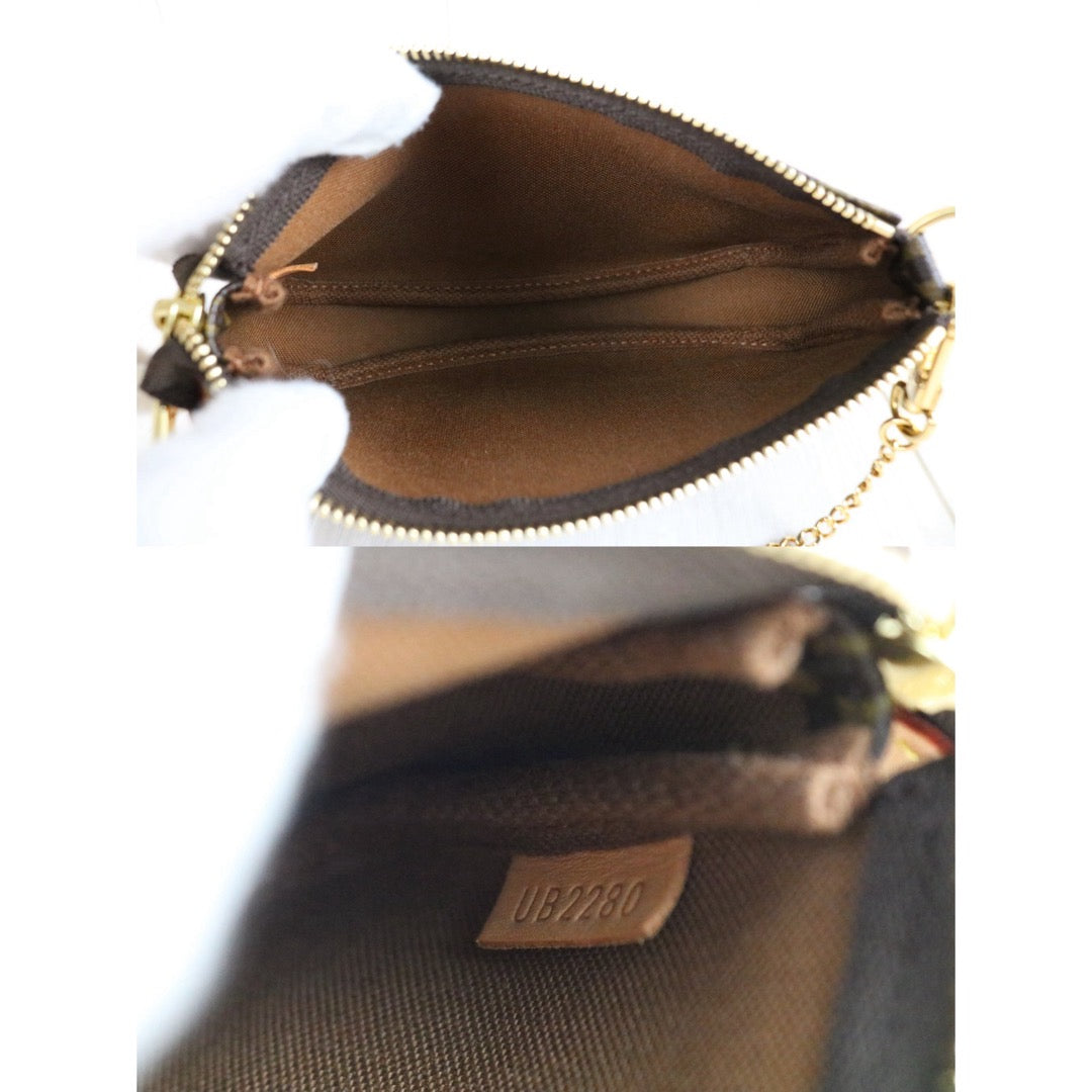 Include Entrupy Certificate of Authenticity｜Very Good ( Rank A) ｜ Louis Vuitton Monogram Mini Pochette Accessoire｜X26051806