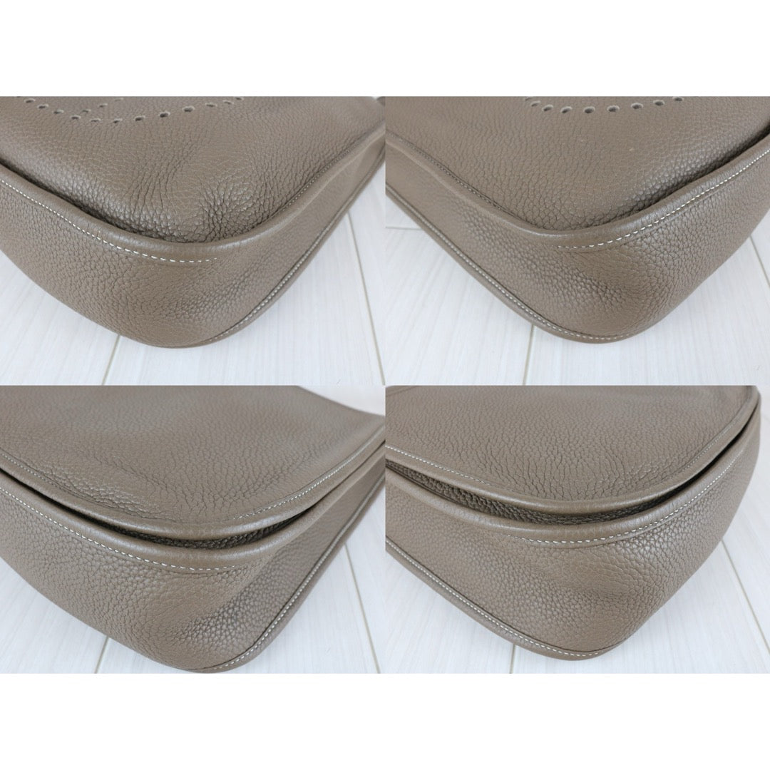 Very Good ( Rank A)｜ HERMES Evelyn 33 Shoulder Bag  C Stamp Grey ｜W25091102