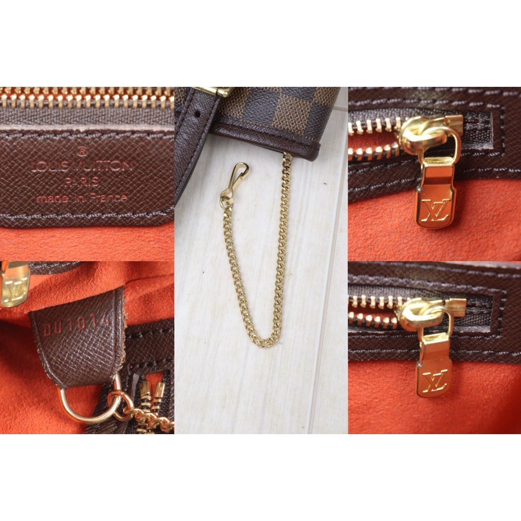 Rank AB｜LV Damier Male Handbag With Pouch｜24070414