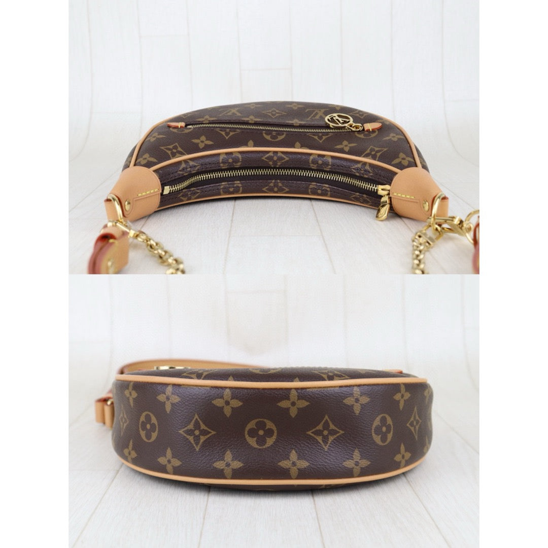 Excellent（Rank SA）｜LV Monogram loopping Pochette Croissant Shoulder Bag｜S25010801