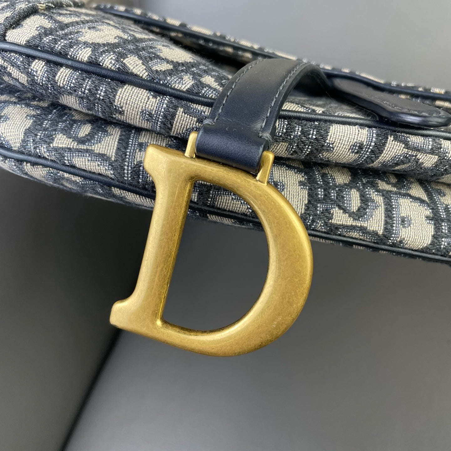 Very Good ( Rank A)｜Dior Trotter Saddle Shoulder Bag Medium