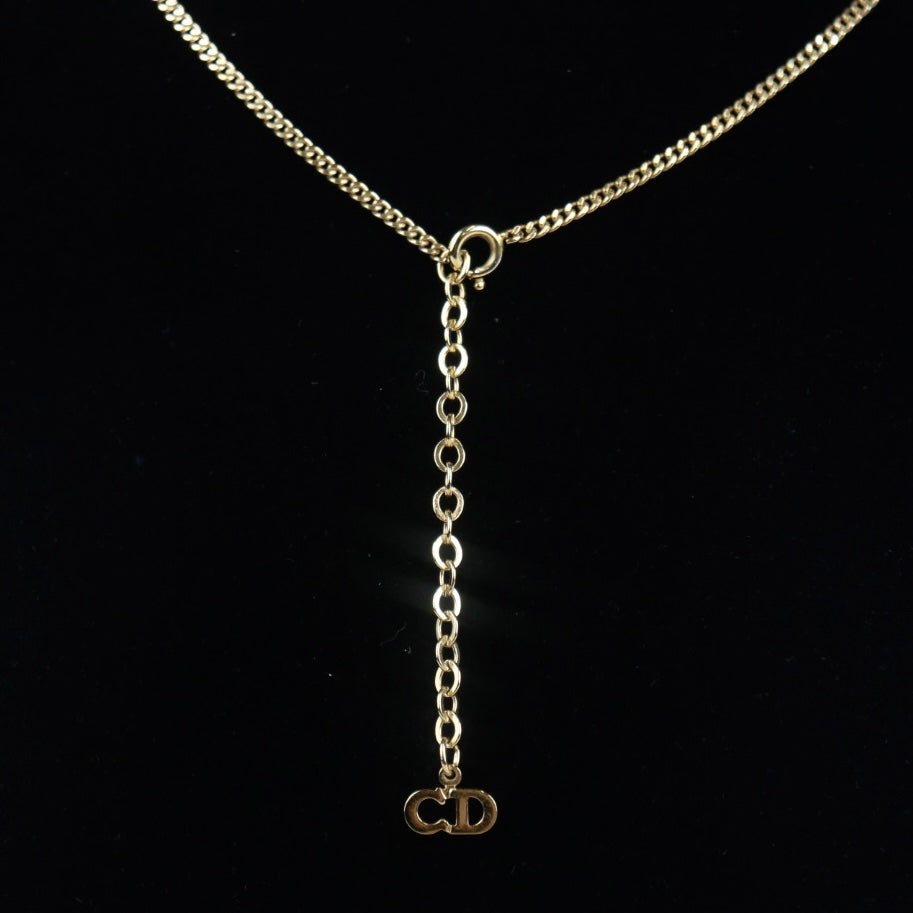 Rank A ｜ Dior  Necklace Gold Plating｜V23082615