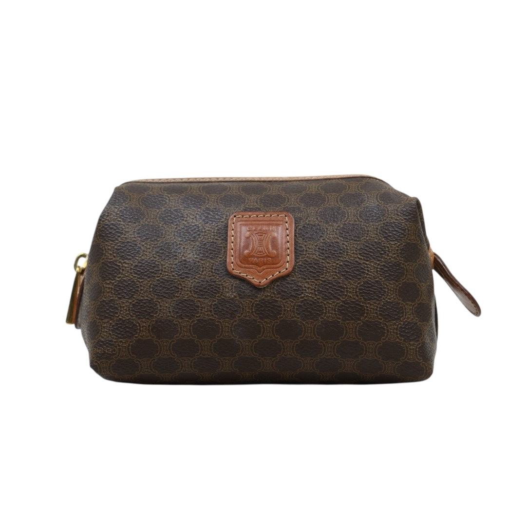 Good ( Rank AB)｜ CELINE Macadam Mini Pouch ｜25051511