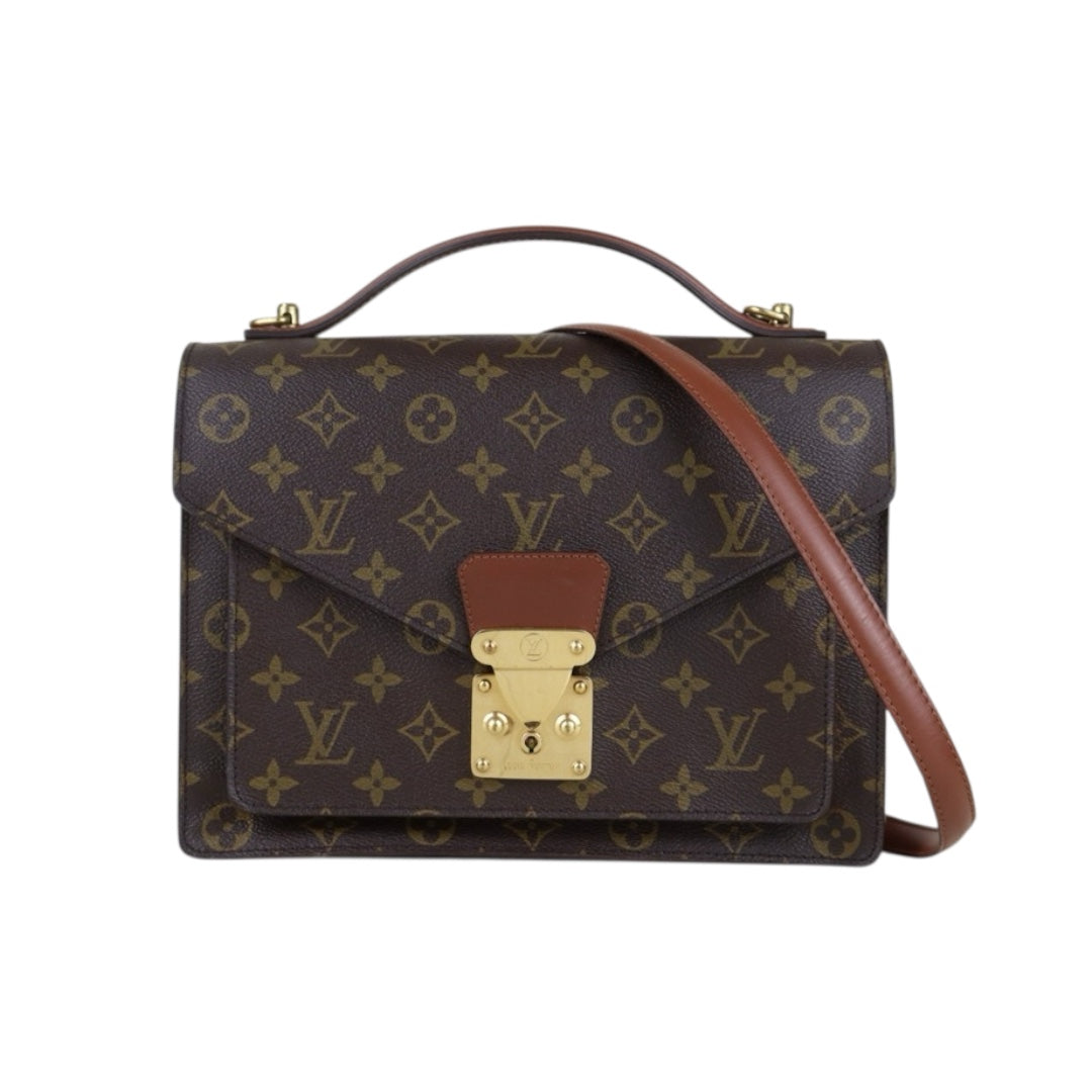 Good ( Rank AB)｜ LV Monogram Monceau28 Shoulder Bag ｜S25091005