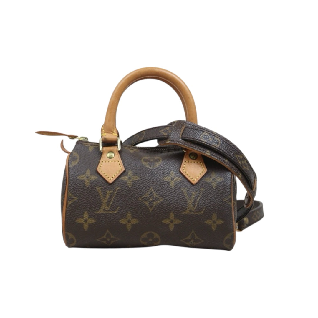 Good ( Rank AB)｜ LV Monogram Mini Speedy Handbag With Shoulderstrap｜25092607