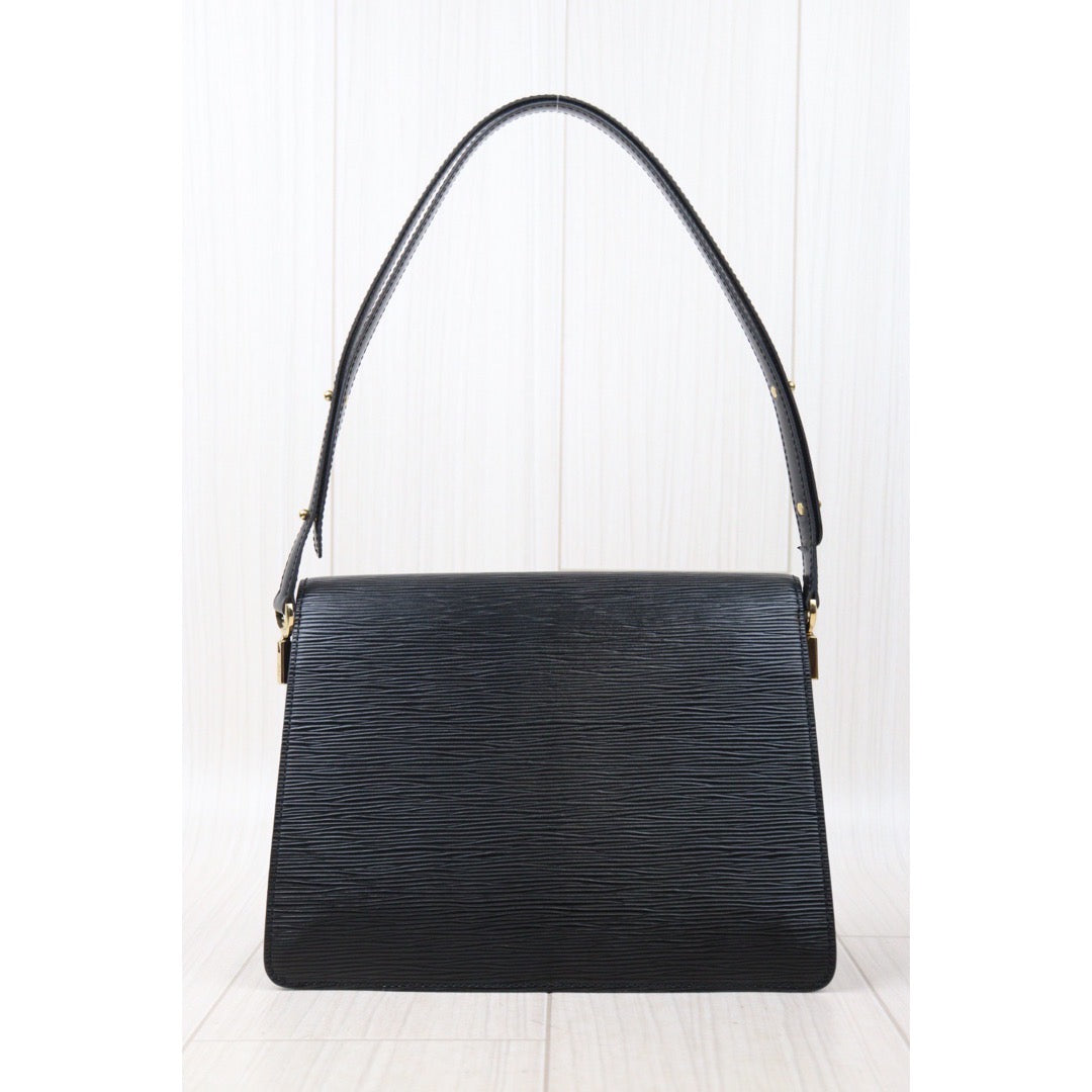 Rank AB｜ LV Epi Shoulder Bag Black｜24052321