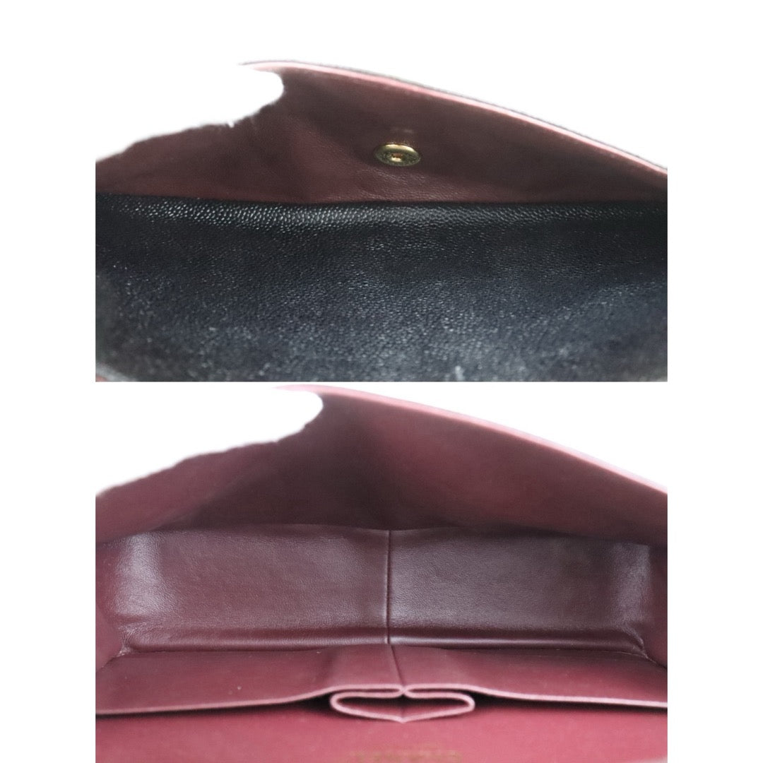 Include Entrupy Certificate of Authenticity｜Good ( Rank AB)｜ CHANEL Matrasse Chain Caviar Skin Jumbo Black  Made In 2014 Year｜S26041402