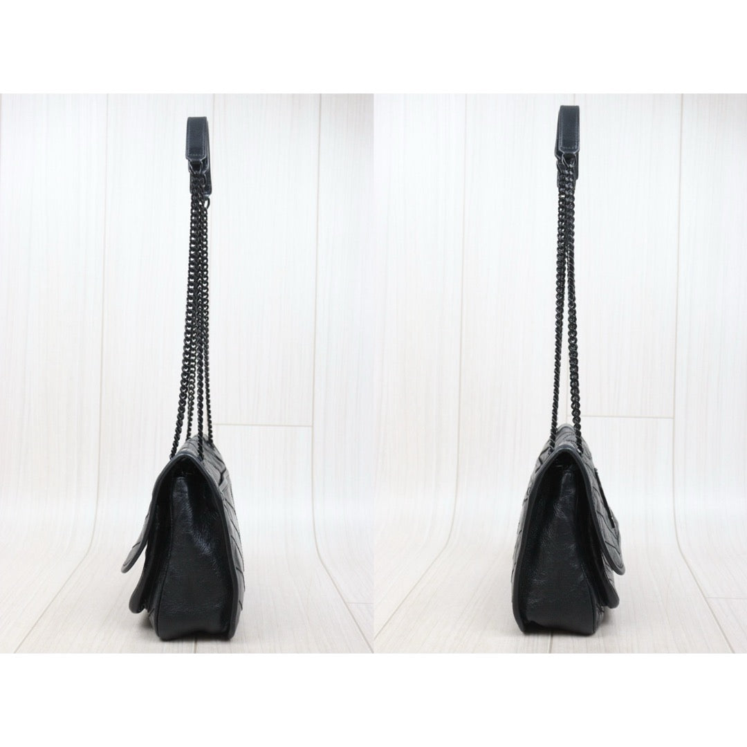 Very Good ( Rank A)｜  Saint Laurent YSL So Black Niki Shoulder Bag Small ｜W25111204