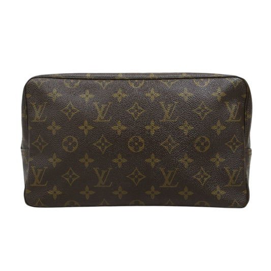 Include Entrupy Certificate of Authenticity｜Good ( Rank AB)｜ Louis Vuitton Truth Toilet 28 Monogram Makeup Pouch｜26070313