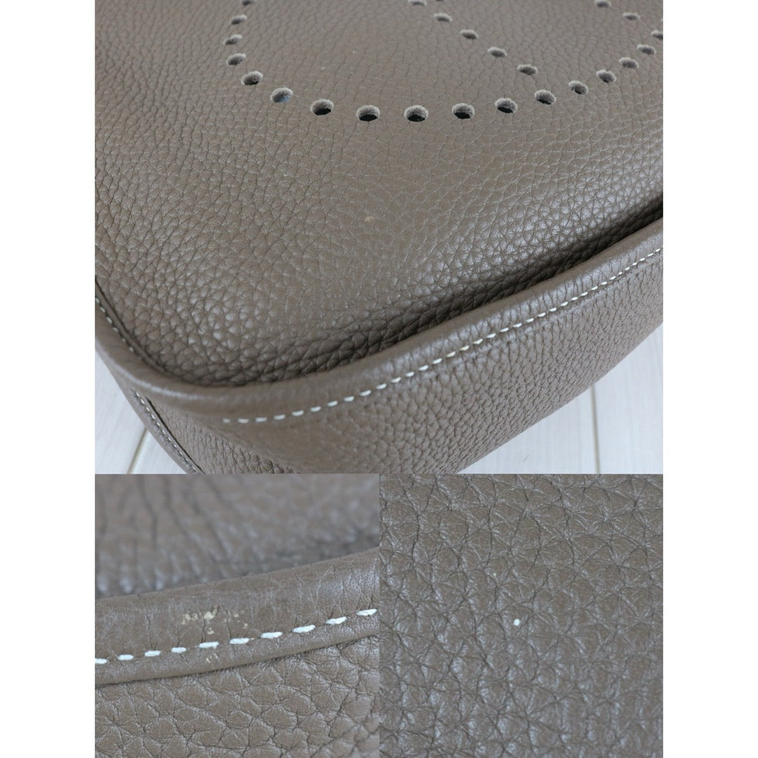 Very Good ( Rank A)｜ HERMES Evelyn 33 Shoulder Bag  C Stamp Grey ｜W25091102