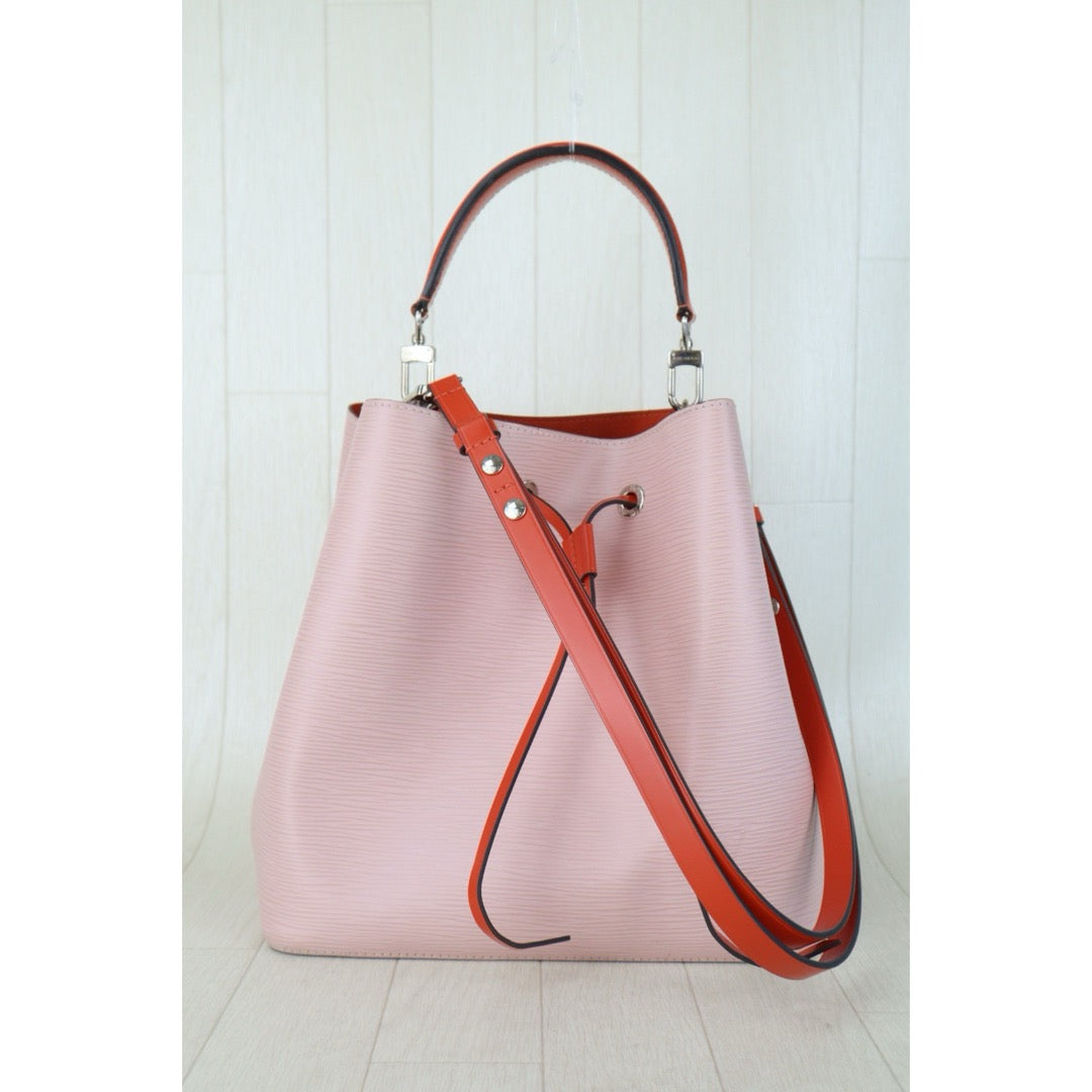 Include Entrupy Certificate of Authenticity｜Very Good ( Rank A)｜ Louis Vuitton Monogram Epi Neo Noe BB Handbag Shoulder Bag Pink IC Chips Model｜S26060124