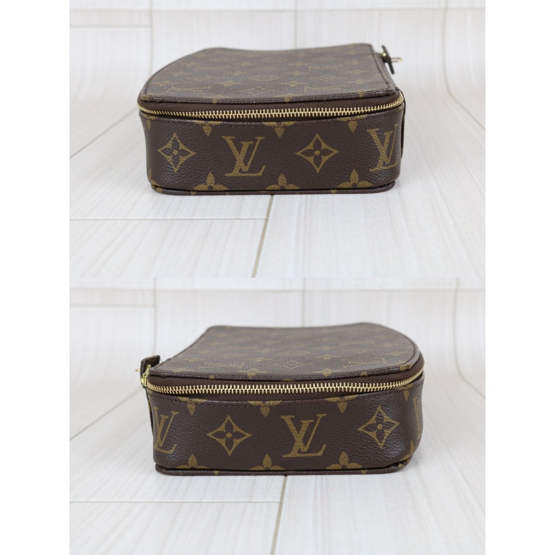 Include Entrupy Certificate of Authenticity｜Very Good ( Rank A) ｜LV Monogram Monte Carlo Jewelry Case ｜X26100707