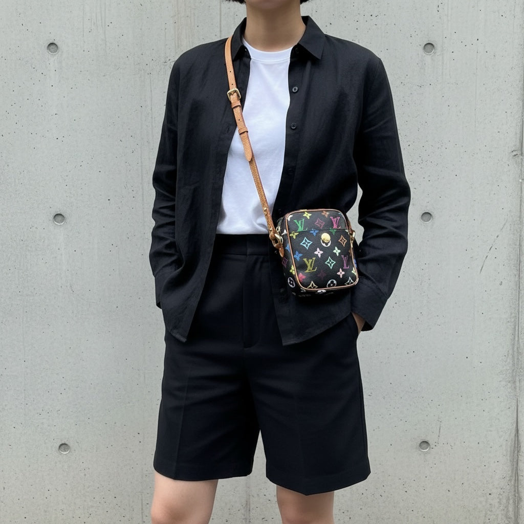 Include Entrupy Certificate of Authenticity｜Good ( Rank AB) ｜  Louis Vuitton Monogram Multicolor Lift Shoulder Bag｜S26061704