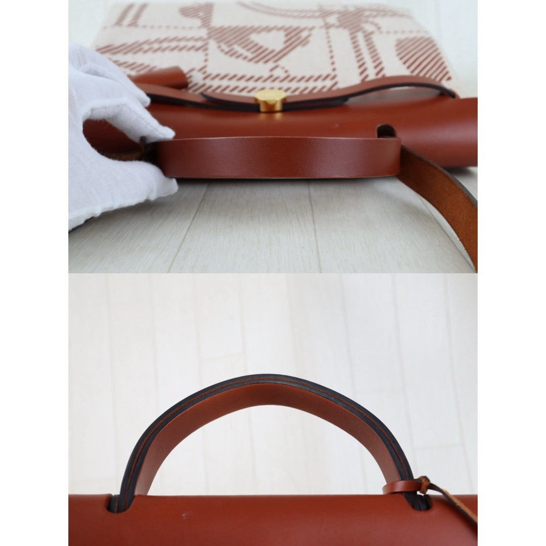 Include Entrupy Certificate of Authenticity｜Very Good ( Rank A)｜ HERMES Herbag Zip 31  Shoulder Bag U Stamp Made In 2022Year｜S26040102