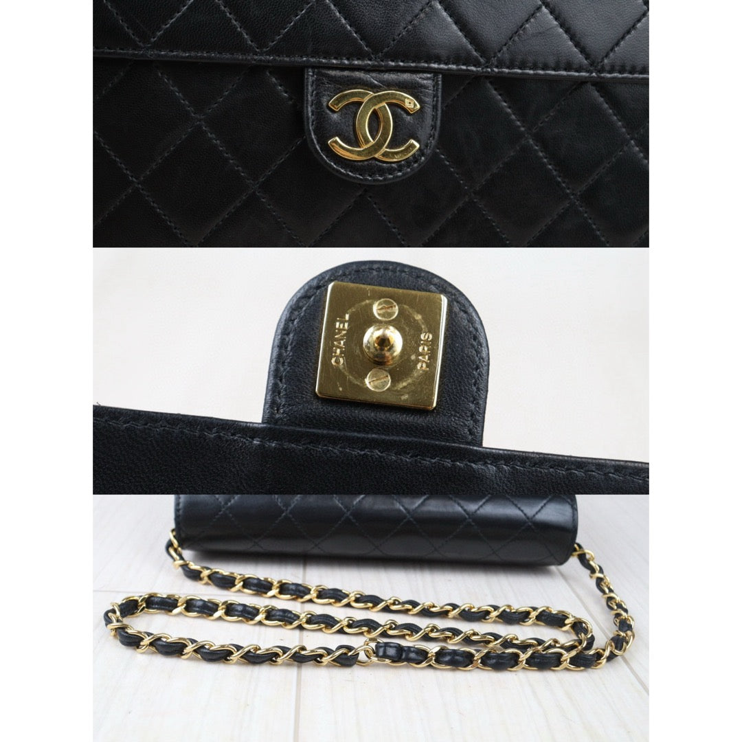 Good ( Rank AB)
 ｜ CHANEL  Lamb Skin Chain CF 22 Shoulder Bag Made in 1997-1999Year ｜W24080910