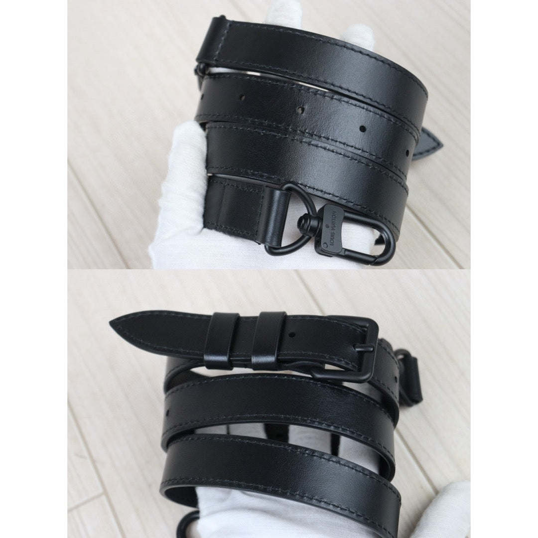 Rank AB｜ LV Monogram Eclipse Suckpura Horizontal Zip Business Bag Black｜Y24080204