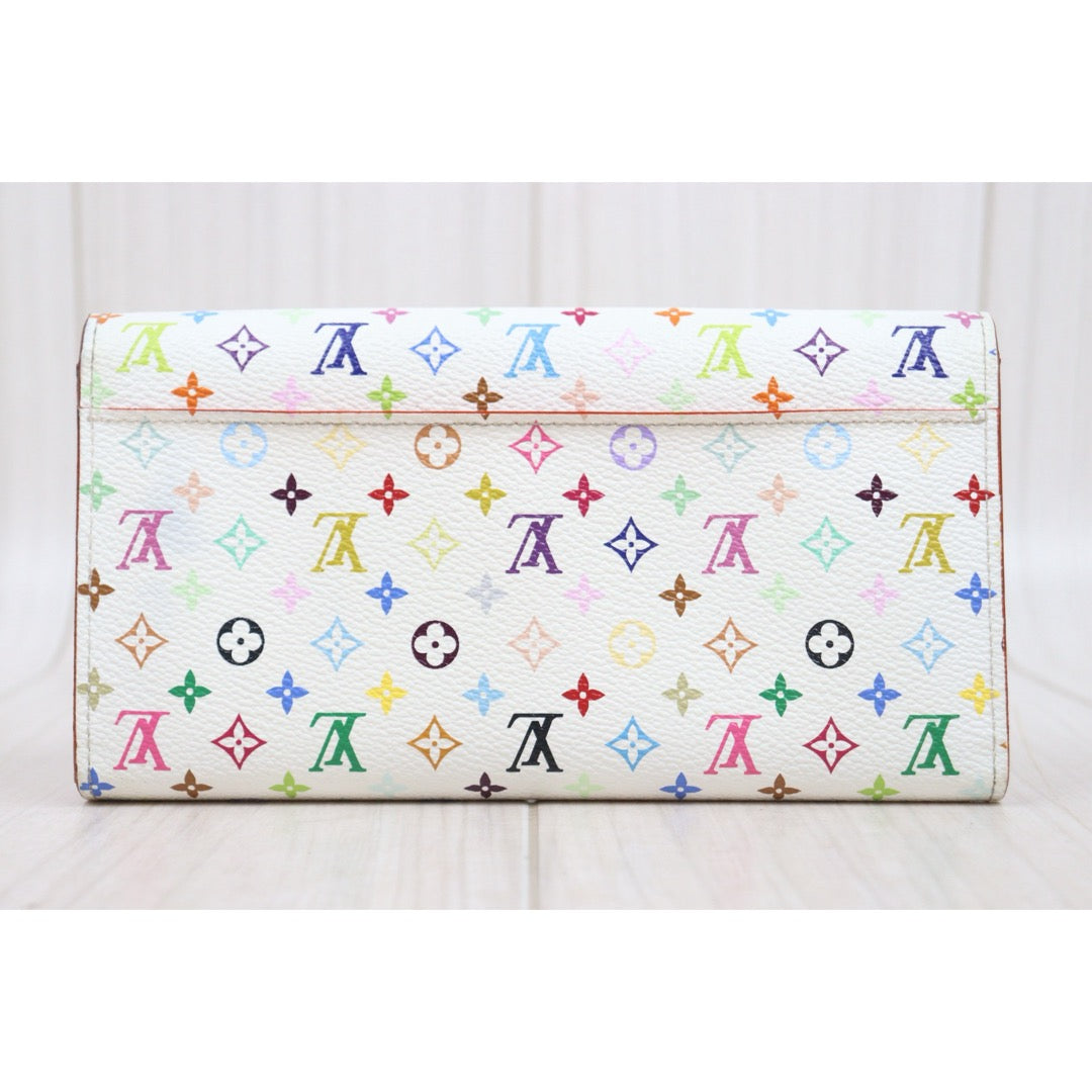 Very Good ( Rank A)｜ LV Takashi Murakam Multi Monogram Long Wallet｜S25081418