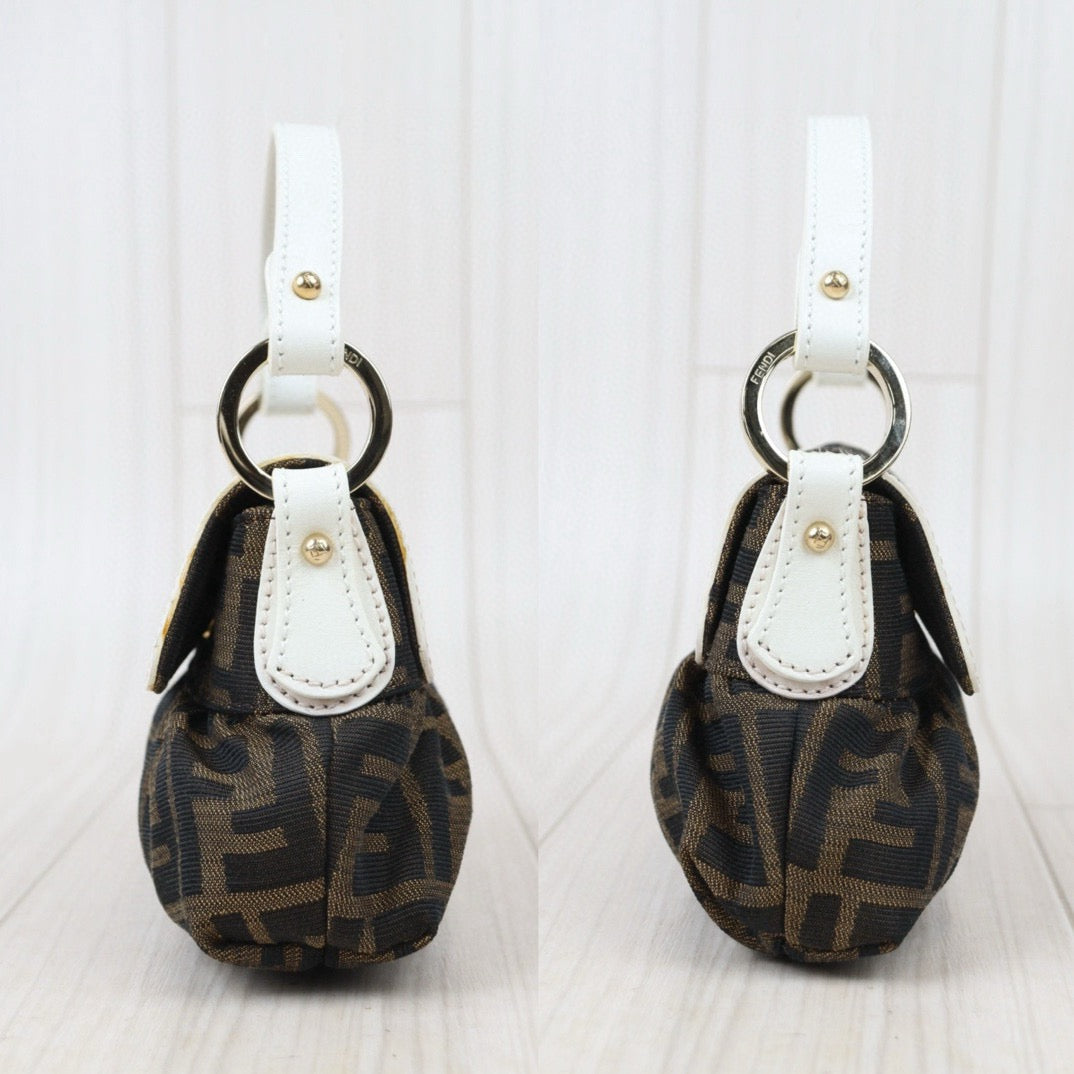 Very Good ( Rank A)｜ FENDI Mini Zucca Mamma Hand Bag ｜24080502