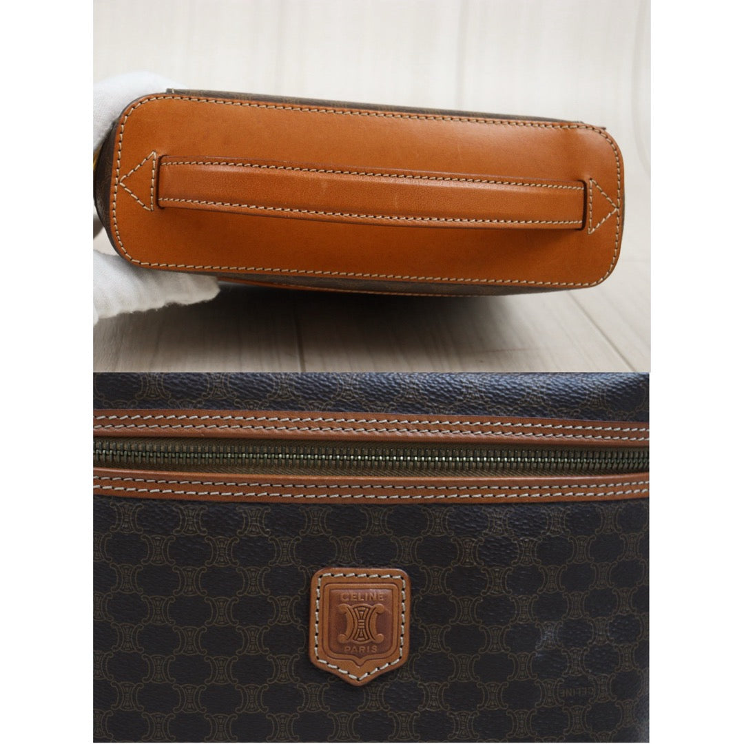 Good ( Rank AB)｜ CELINE Macadam Vanity Handbag ｜25100201