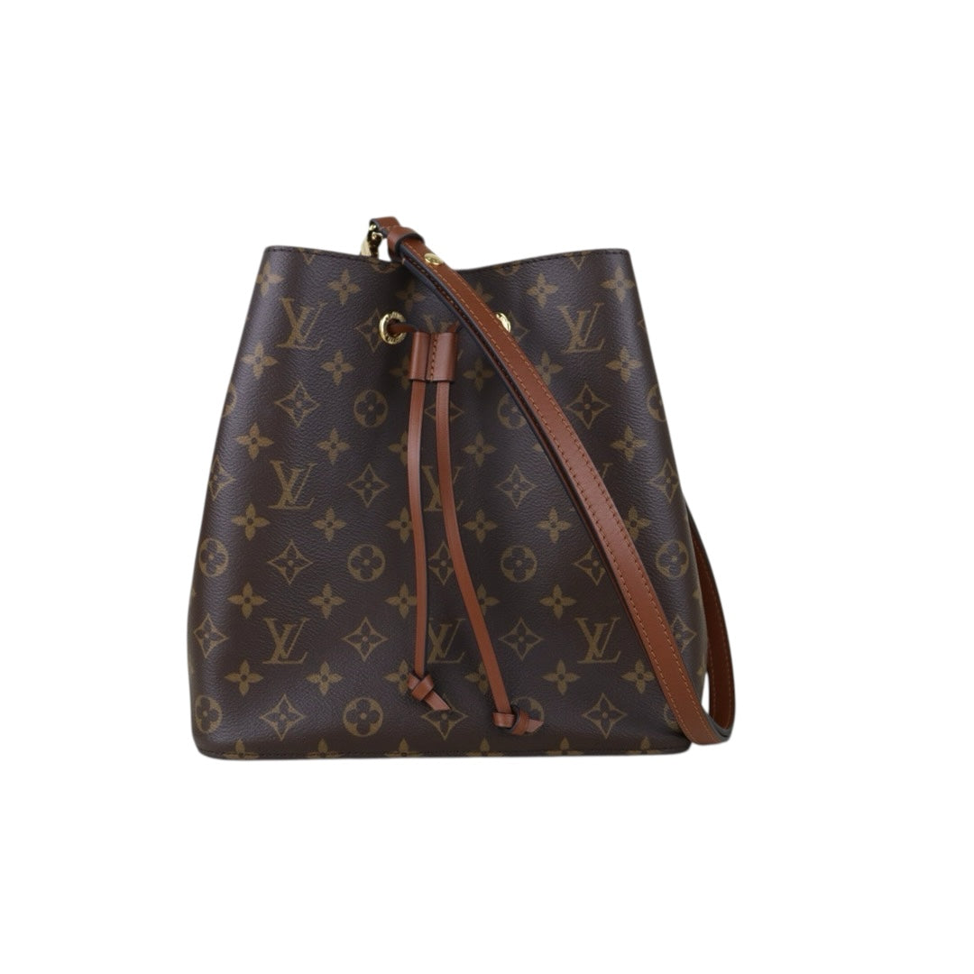Include Entrupy Certificate of Authenticity｜Very Good ( Rank A)｜Louis Vuitton Monogram Neo Noe Shoulder Bag Brown｜S26072518