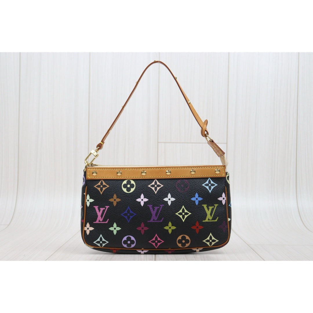 Good ( Rank AB）｜  LV Monogram  Multicolor Pochette Accessoires｜S25082502