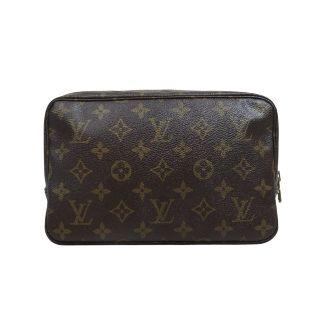 Include Entrupy Certificate of Authenticity｜Good ( Rank AB)｜ Louis Vuitton Truth Toilet 23 Monogram Makeup Pouch｜26072106