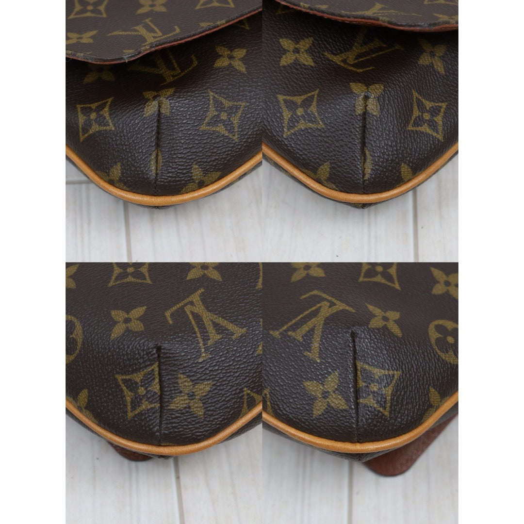 Include Entrupy Certificate of Authenticity｜Good ( Rank AB)｜ Louis Vuitton Monogram Musette Tango Shoulder Bag｜26011414