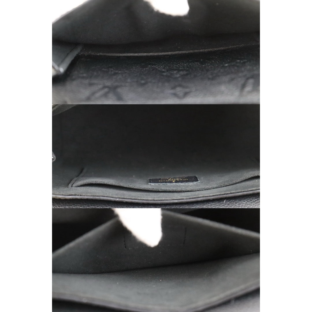 Include Entrupy Certificate of Authenticity｜Good ( Rank AB) ｜Louis Vuitton Monogram Empreinte Vavin BB Leather Shoulder Bag Black IC Chips Model ｜S26090712