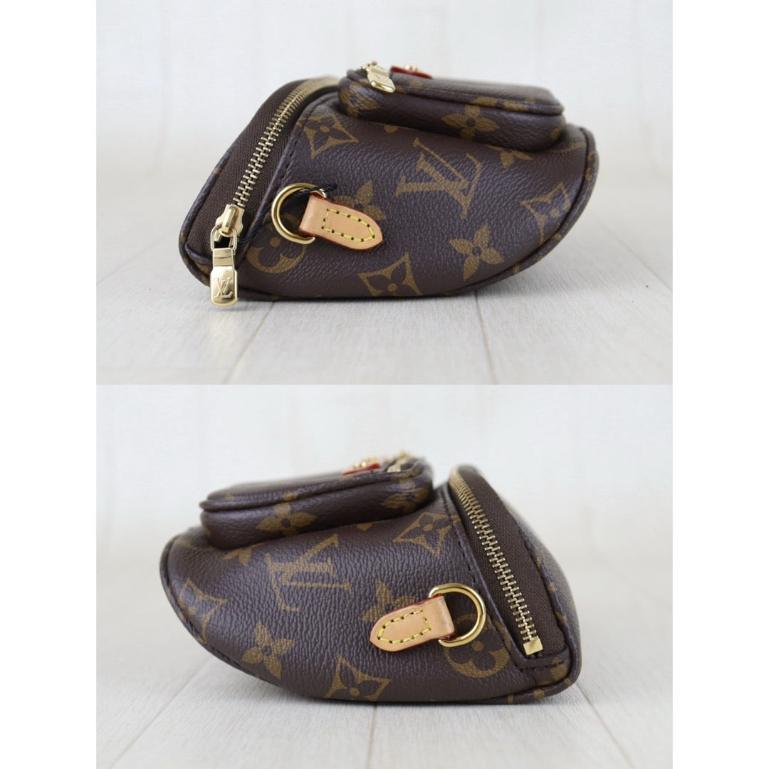 Include Entrupy Certificate of Authenticity｜Good ( Rank AB)｜Louis Vuitton Monogram Mini Bumbag  IC Chips Model ｜S26090705