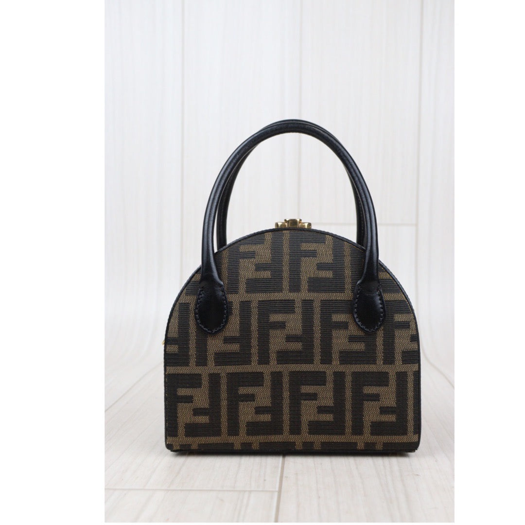 Rank A ｜ FENDI Zucca Mini HandBag ｜23122405