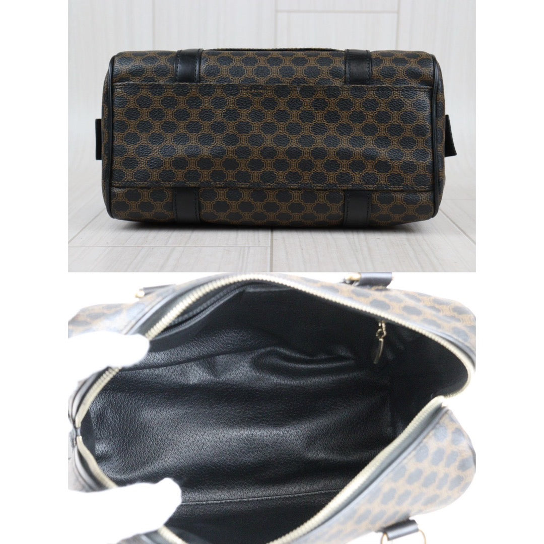 Rank A ｜ CELINE Macadam Black Poston 25 Bag  ｜V23121432