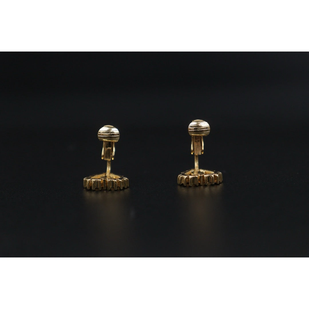 Very Good ( Rank A) ｜ Dior Heart Rhinestone Earring ｜V25061911