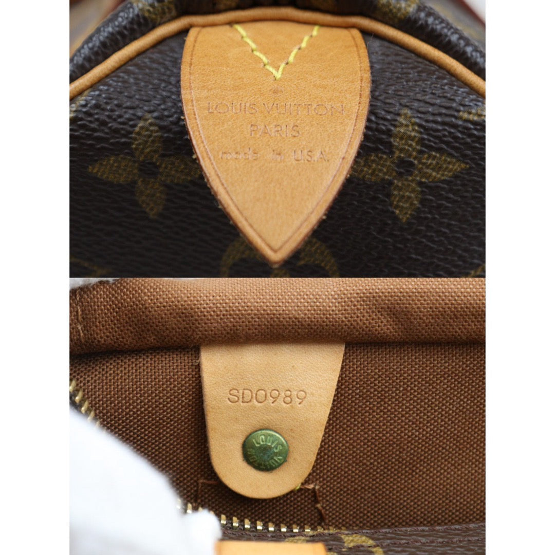 Rank AB｜ LV Monogram Speedy 25 Hand Bag ｜24022705