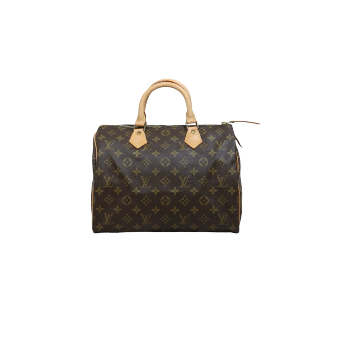Include Entrupy Certificate of Authenticity｜Good ( Rank AB)｜ Louis Vuitton Monogram Speedy 30 Hand Bag ｜25122301