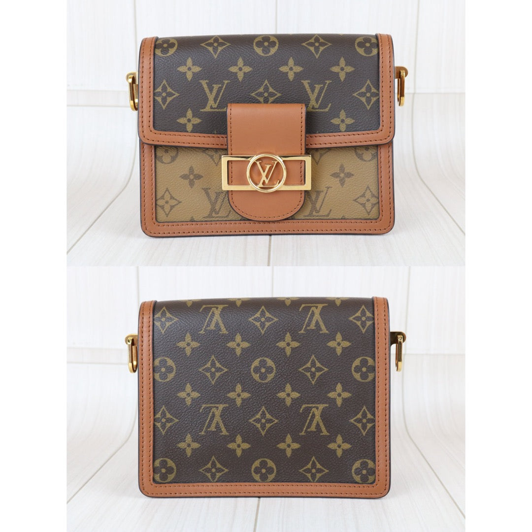 Include Entrupy Certificate of Authenticity｜Very Good ( Rank A) ｜Louis Vuitton Monogram Reverse Dauphine  WOC PM Shoulder Bag  IC Chips Model｜S26032904