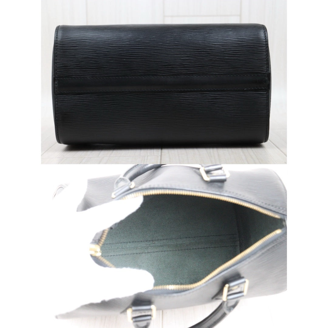 Good ( Rank AB)｜ LV Epi Speedy 25 Hand Bag Black｜25070302