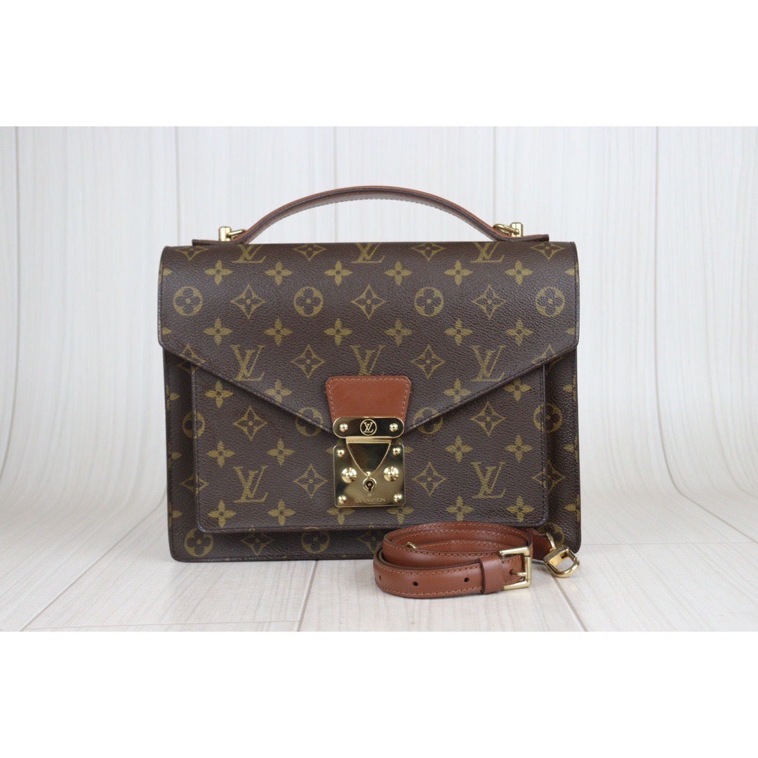 Rank AB ｜ LV Monogram Monceau28 Shoulder Bag ｜23091802