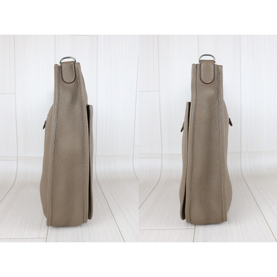 Very Good ( Rank A)｜ HERMES Evelyn 33 Shoulder Bag  C Stamp Grey ｜W25091102