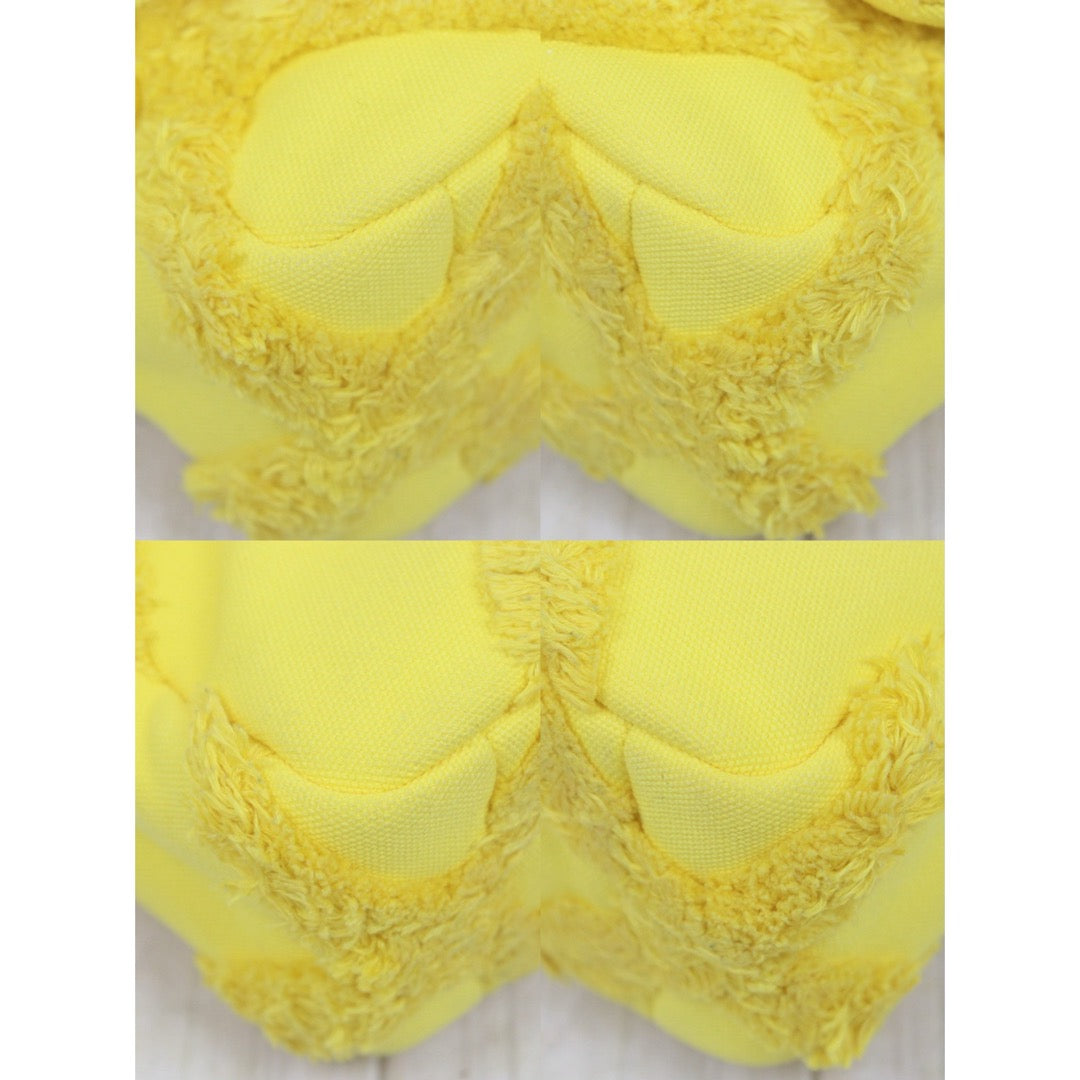 Very Good ( Rank A) ｜ CHANEL Canvas Tassel Single Flap 19bag Chain Shoulder Bag Yellow Made in 2020-2021Year｜ Y25112505