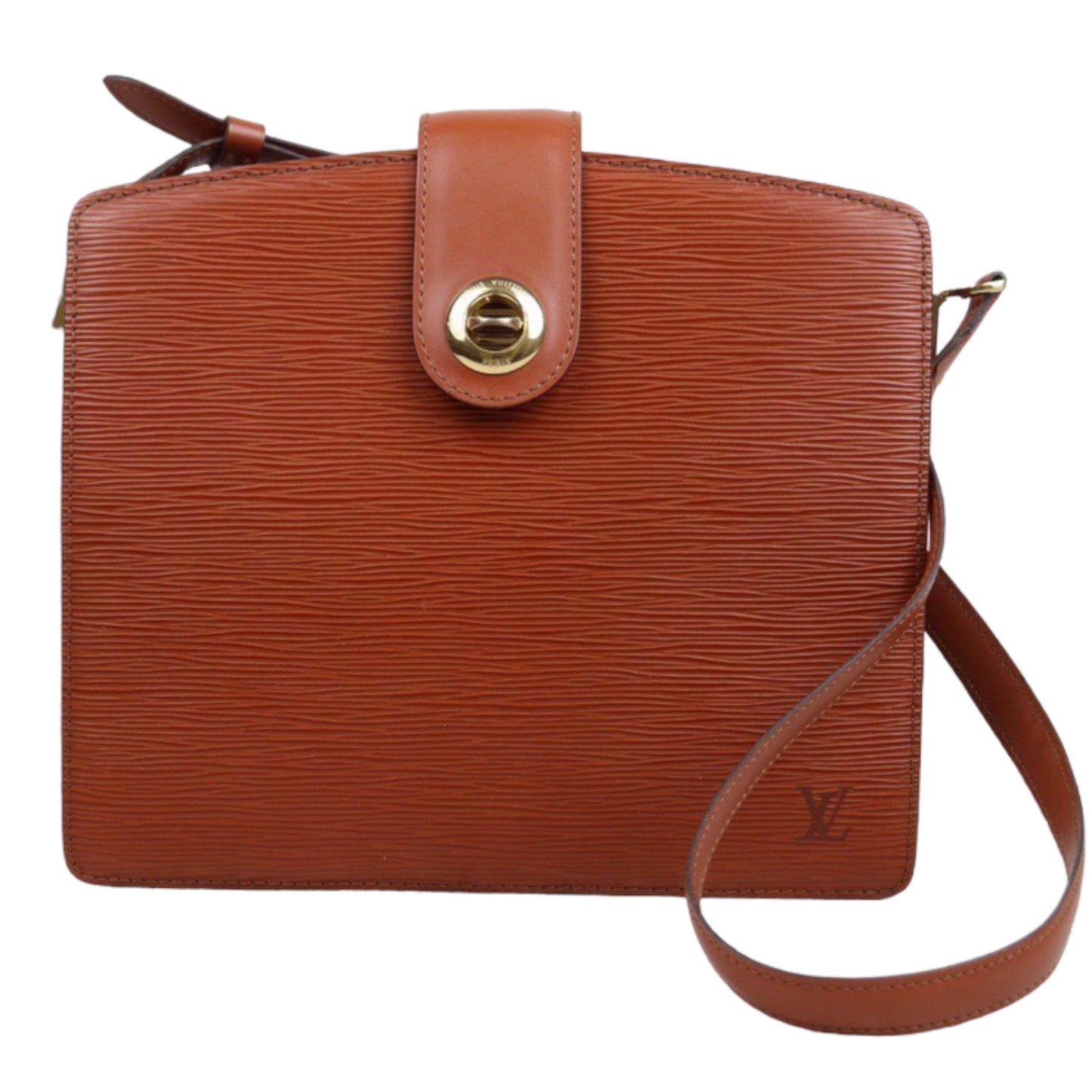 Rank A ｜ LV Epi Shoulder Bag Brown｜23111202