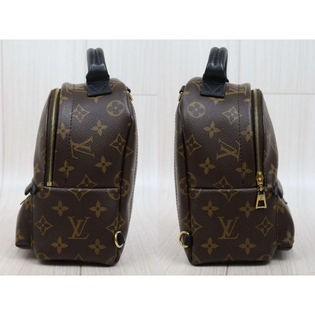 Very Good ( Rank A) ｜  LV Monogram Coated Canvas Mini Palm Springs Backpack｜25102808