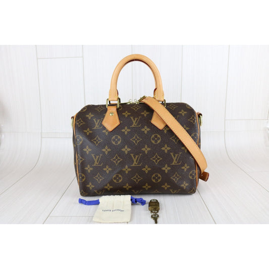 Good ( Rank AB) ｜ LV Monogram Speedy 25 Hand Bag With Shoulder Strap｜S25062306