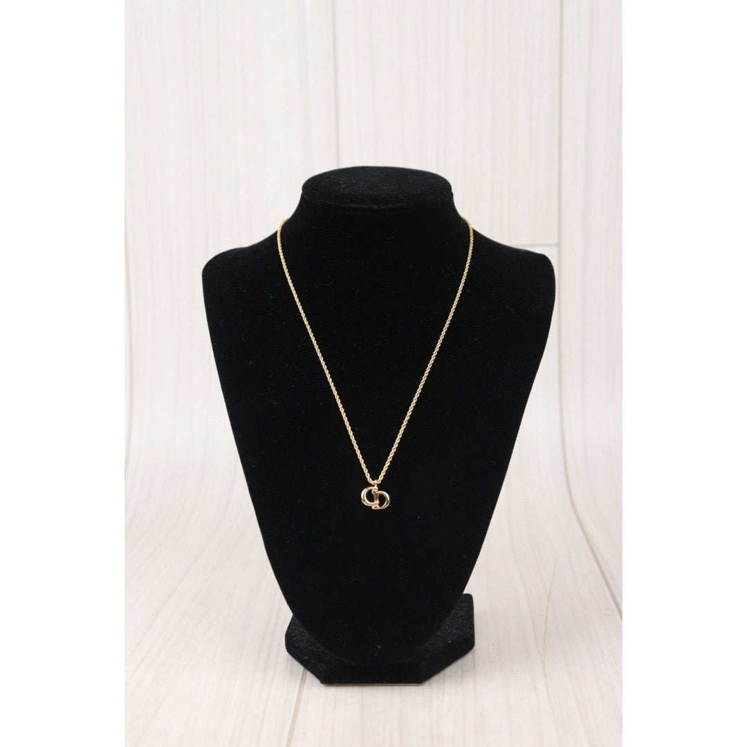 Very Good ( Rank A)｜ Dior CD Necklace Gold Plated ｜24072506