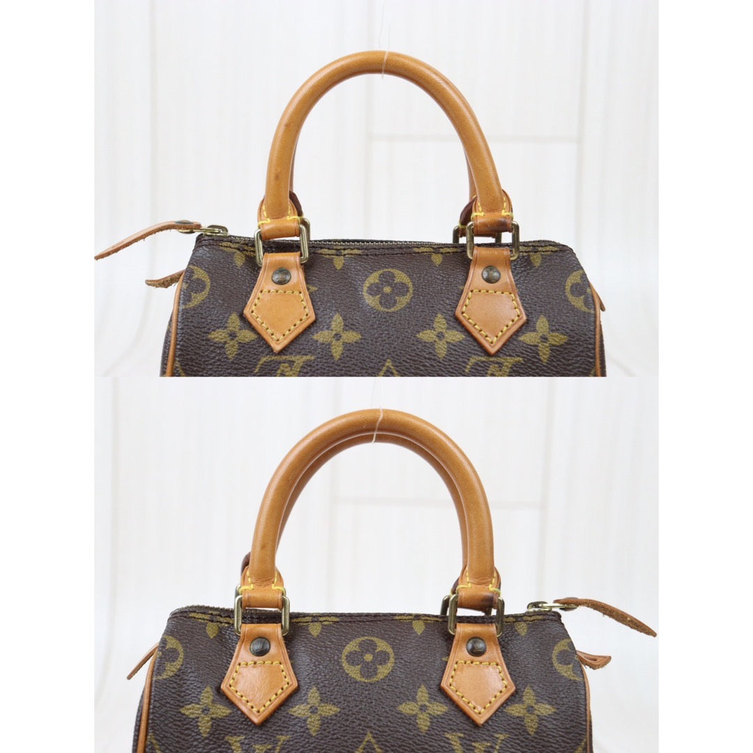 Rank AB ｜ LV Monogram Mini Speedy Handbag ｜24070905
