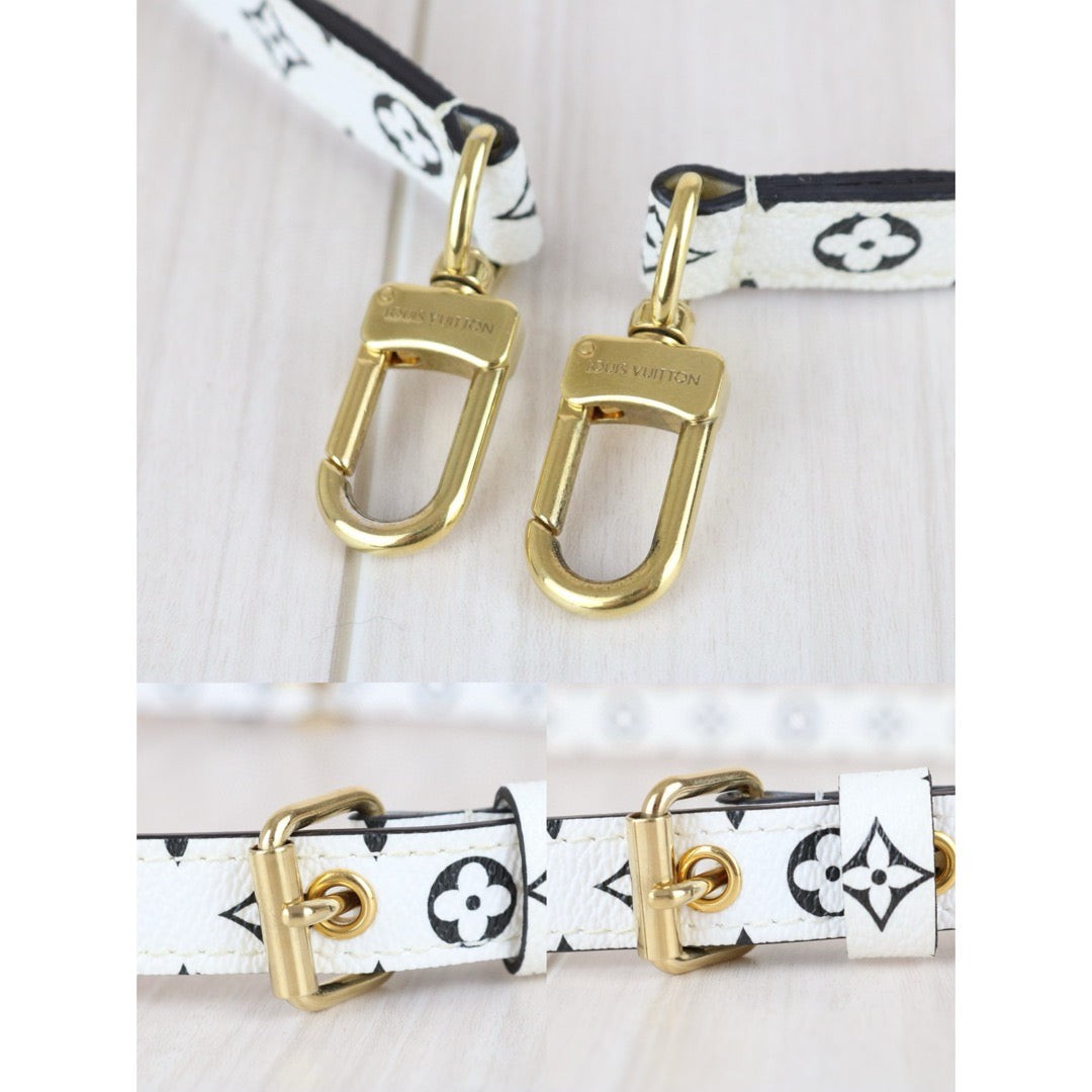 Very Good ( Rank A) ｜ LV Monogram White and Green Speedy 30 Hand Bag With Shoulder Strap Limited edition｜B25030104