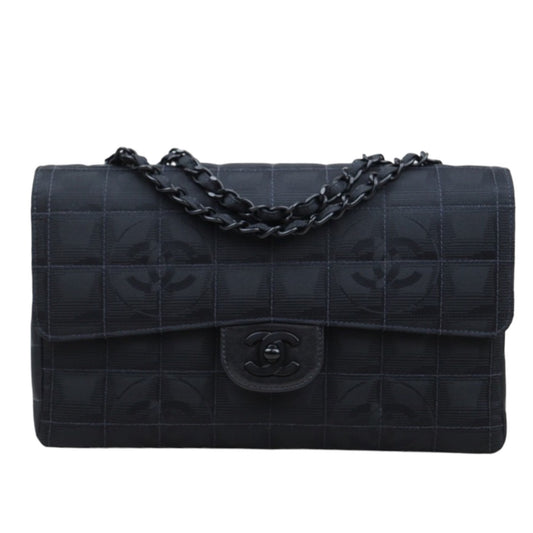 Rank A ｜ CHANEL New Travel Line Chain Shoulder Bag  Made in 2002-2003 Year｜24032914