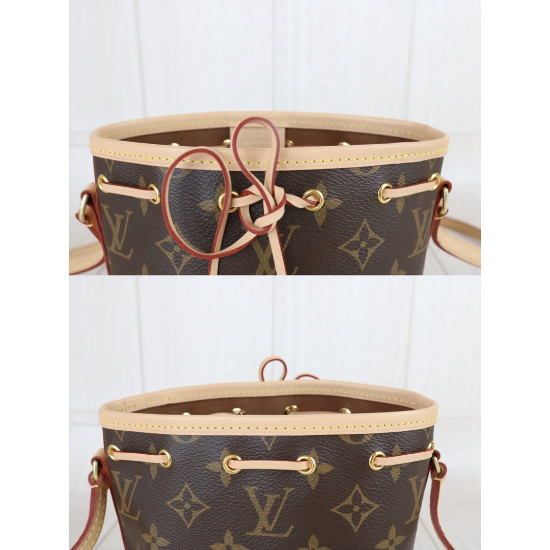 Include Entrupy Certificate of Authenticity｜Excellent（Rank SA）｜Louis Vuitton Monogram Nano Noe Shoulder Bag ｜X26071206