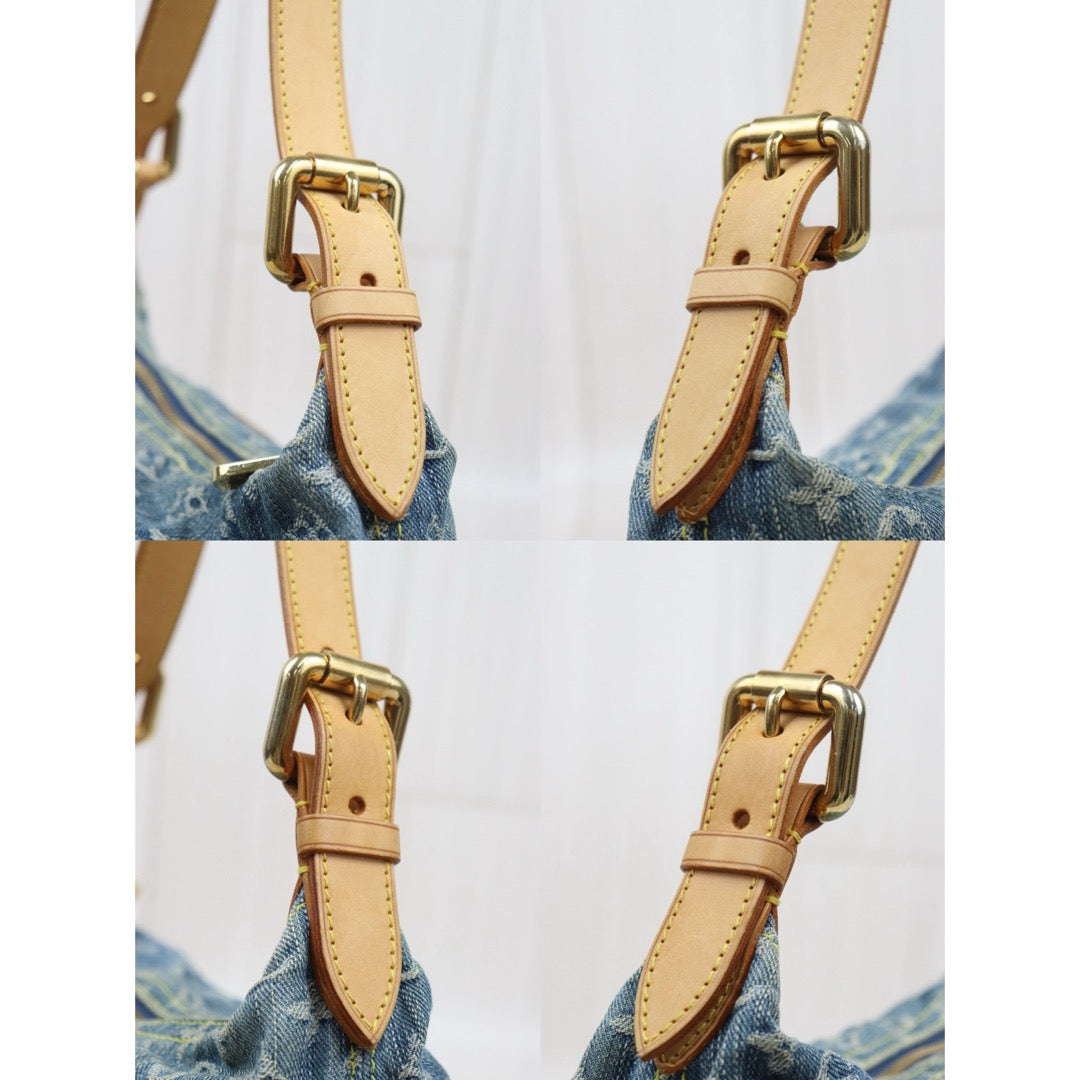 Good ( Rank AB)｜  LV Monogram Baggy Denim Shoulder Bag｜P25082712