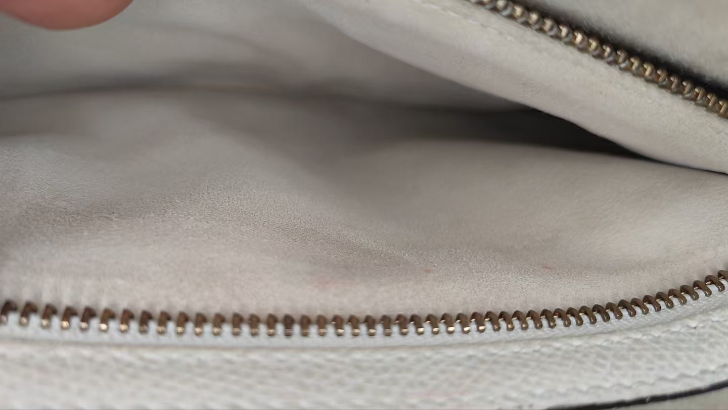 Very Good ( Rank A)｜Dior Trotter Saddle Shoulder Bag Medium White