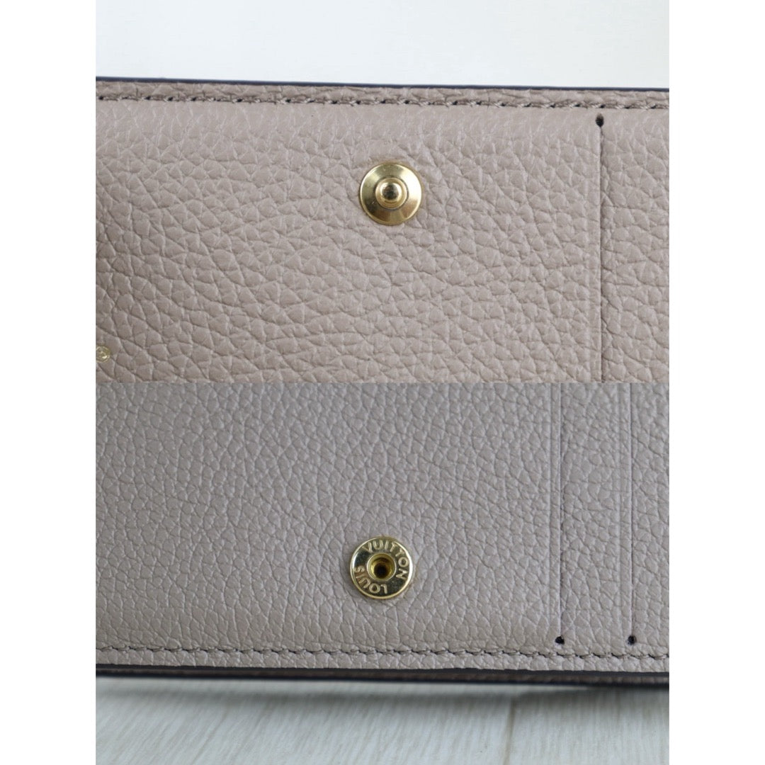Include Entrupy Certificate of Authenticity｜Very Good ( Rank A)｜ Louis Vuitton Monogram Wallet Etoupe Gray IC Chips Model｜S26072522